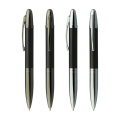 New promotional business gift metal twist ball pen carbon fiber pen with engraved logo